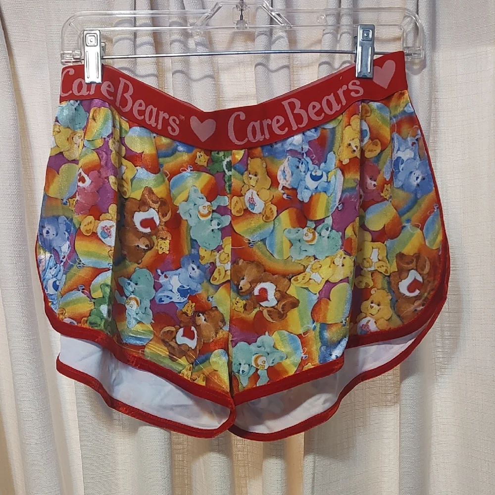 Iron Fist Care Bears Rainbow Shorts - Picture 1 of 6
